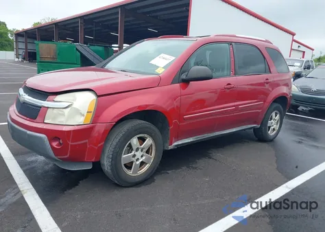 2005 Chevrolet Equinox Lt из США, поврежденный, VIN 2CNDL73F656203423